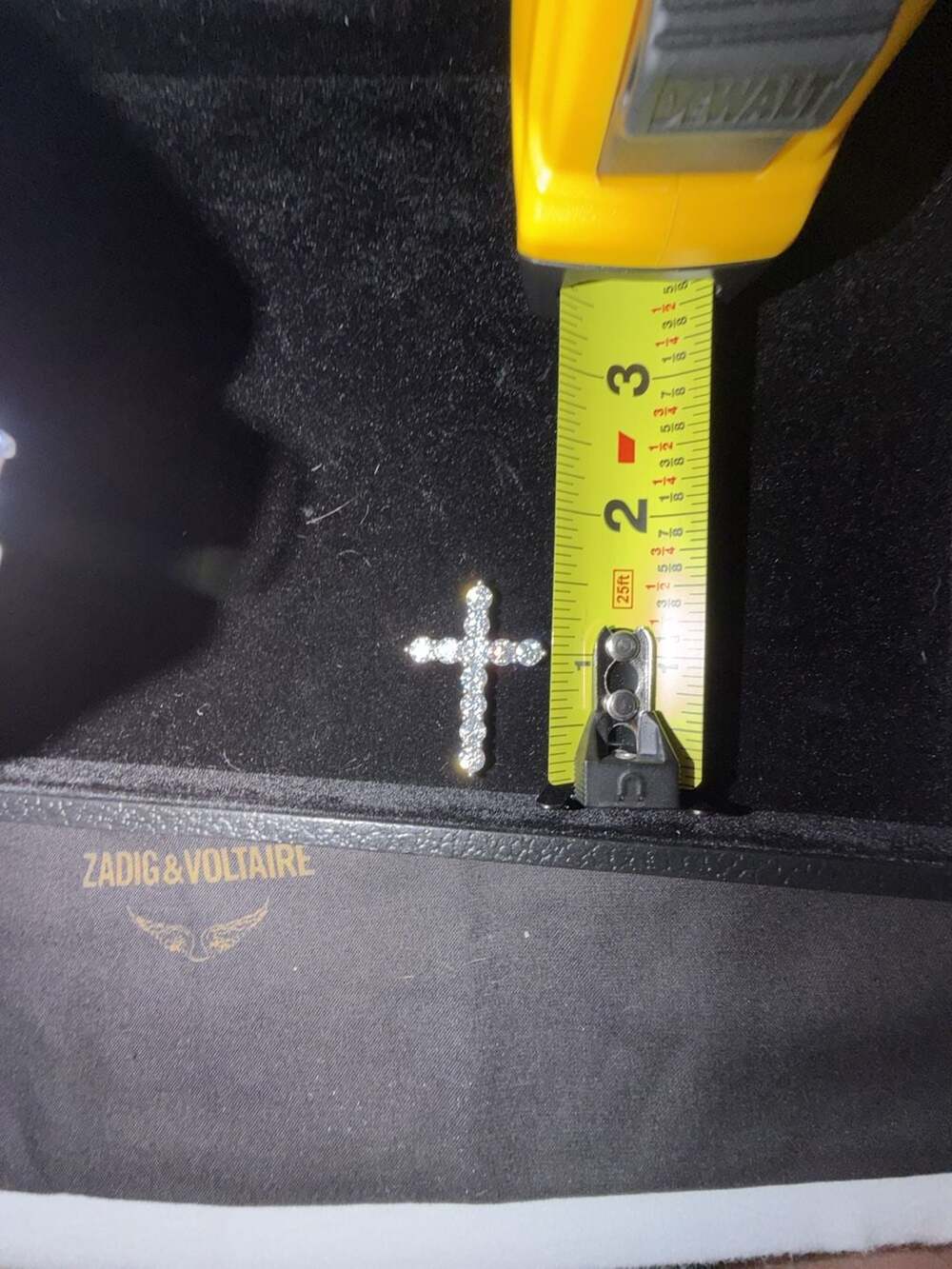 Moissanite Cross Pendant 11  1 carat Stones GRA Certified